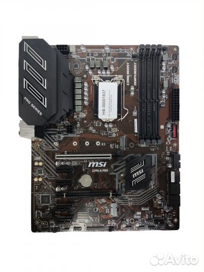 Мат.плата MSI Z390-A PRO (1151-V2, Z390) (нет план