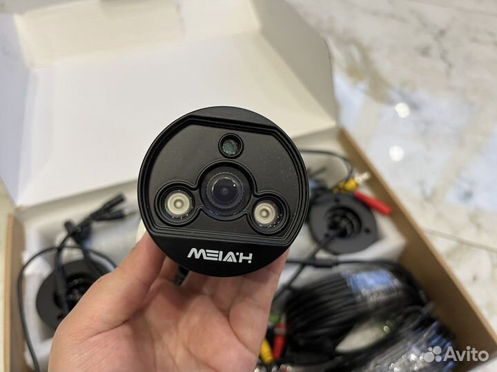 Камера видеонаблюдения уличный комплект