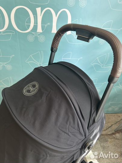 Прогулочная коляска cybex coya black rose gold