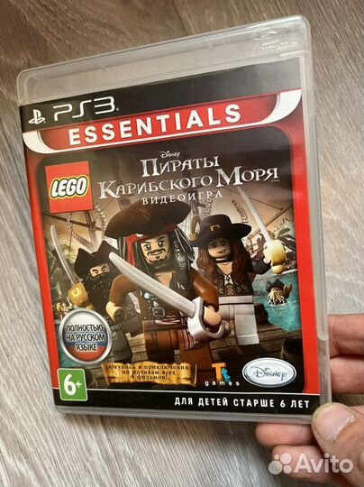 Lego пираты карибского моря PS3
