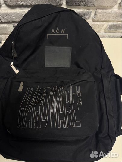 Рюкзак A Cold Wall Black Logo Оригинал