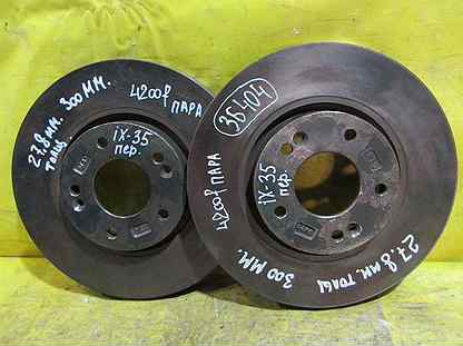 Тормозные диски Hyundai IX35 09-15г 36404