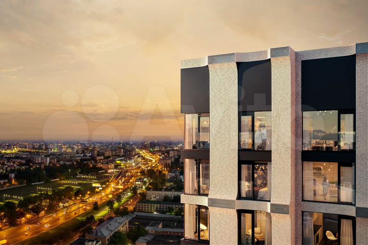 1-к. квартира, 38,1 м², 28/30 эт.