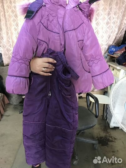 Детский зимний комбинезон бу