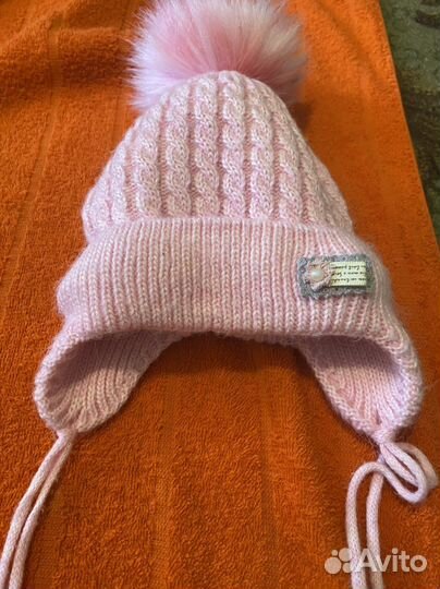 Шапочка для девочки 48 50