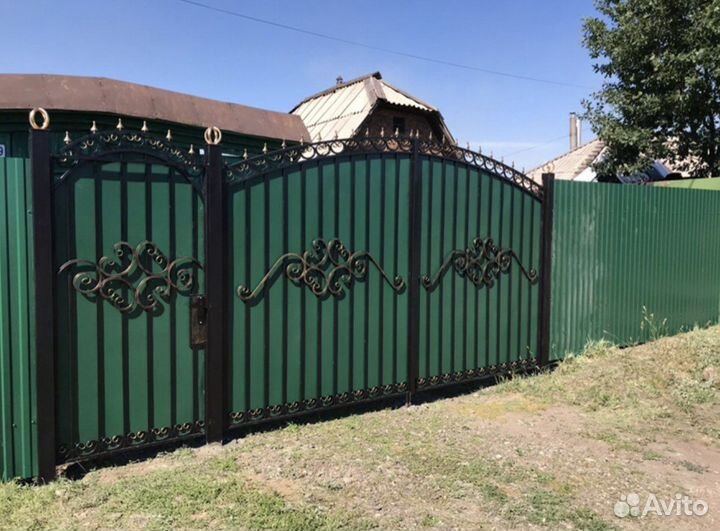 Ворота кованые и заборы в рассрочку