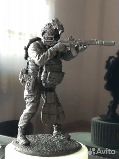 Коллекционная фигурка статуэтка солдат водолаз