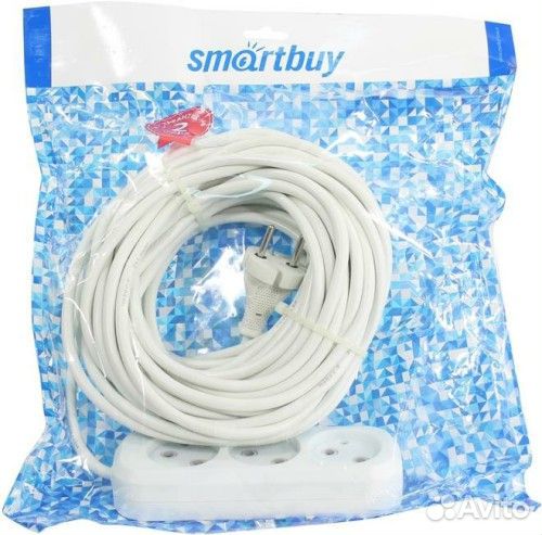 Удлинитель Smartbuy 3 гнезда 15 метров 10А/2,2кВт