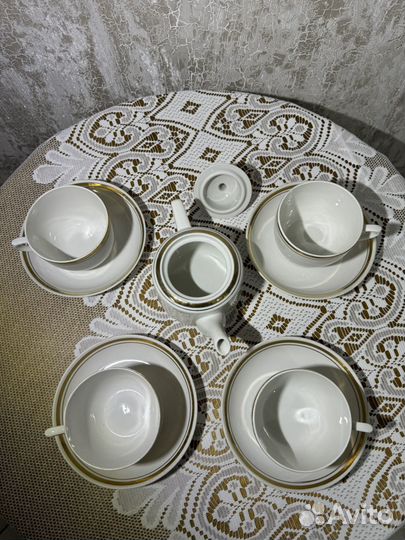Чайный сервиз вербилки СССР не полный