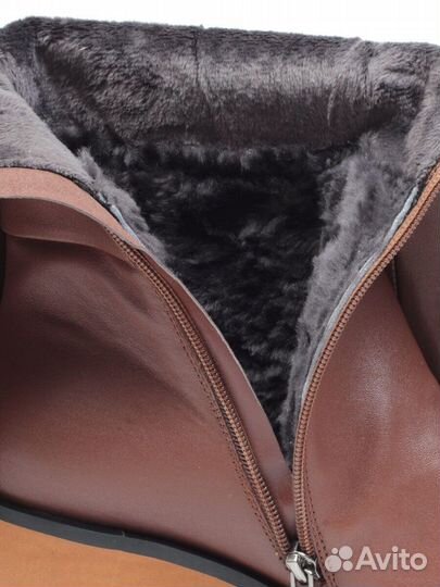 Сапоги зимние натуральная кожа новые