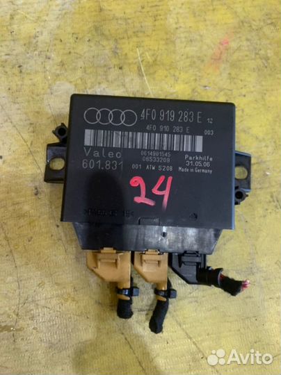 Блок управления парктрониками Audi A6 C6
