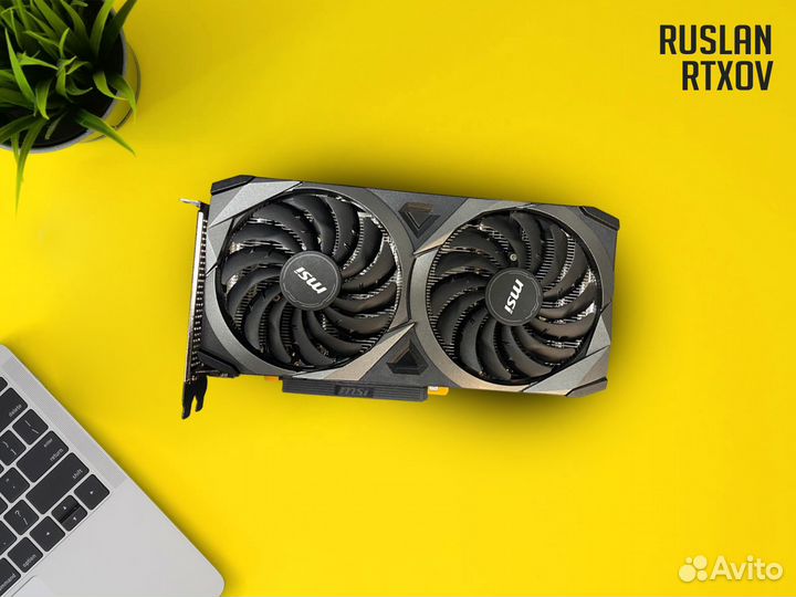 Видеокарта MSI RTX 3060 ventus 2X OC 12GB