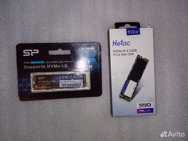 SSD M.2 NVMe SATA III диск для ноутбука и пк новый
