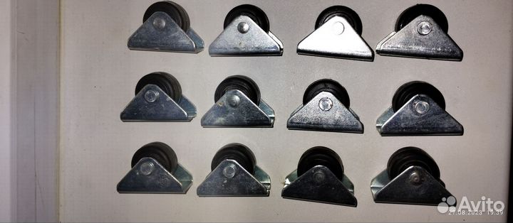 Мебельные ролики (колесо), 12 шт