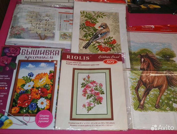 Для вышивания крестиком