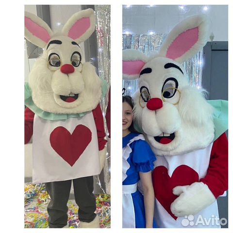 Костюм кролика ростовой