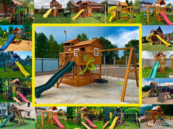 Игровая площадка для дачи