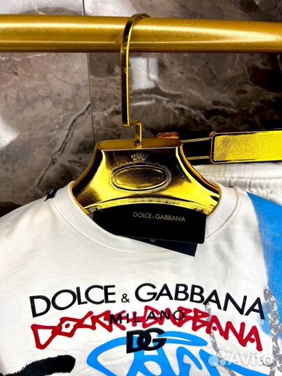 Летний костюм dolce&gabbana люкс качество