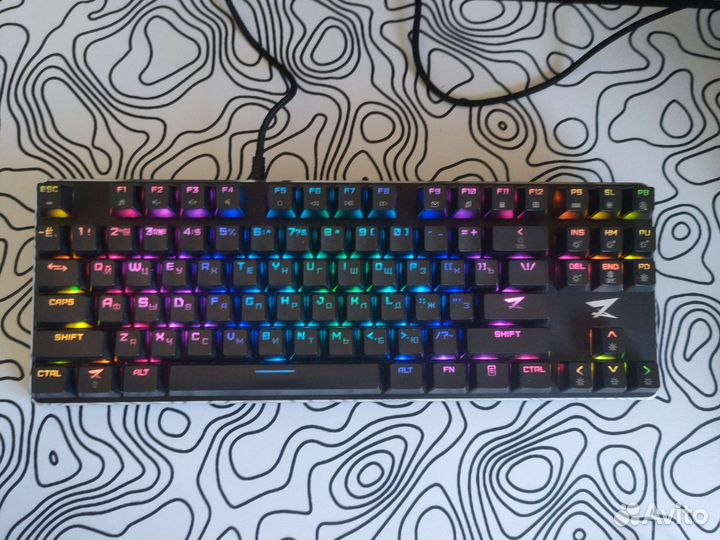 Игровая клавиатура zet gaming blade pro