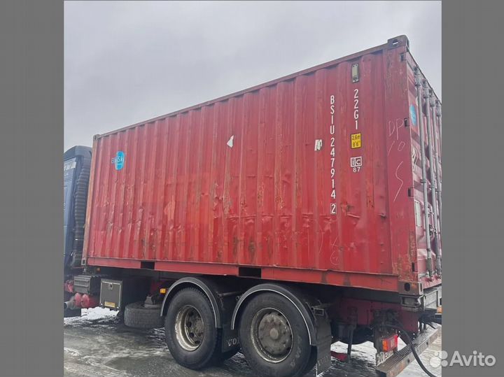Контейнеры 20 футов с доставкой под ключ