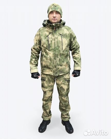 Демисезонный костюм для рыбалки Тайгер новый мох