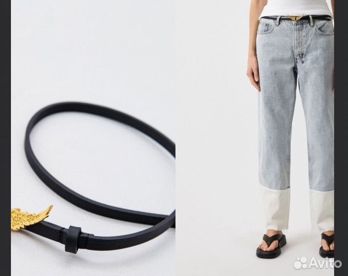 Ремень женский натуральная кожа