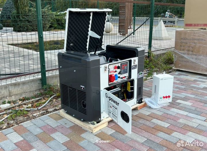 Дизельная элекетростанция 10 кВт G-power DG11000S3