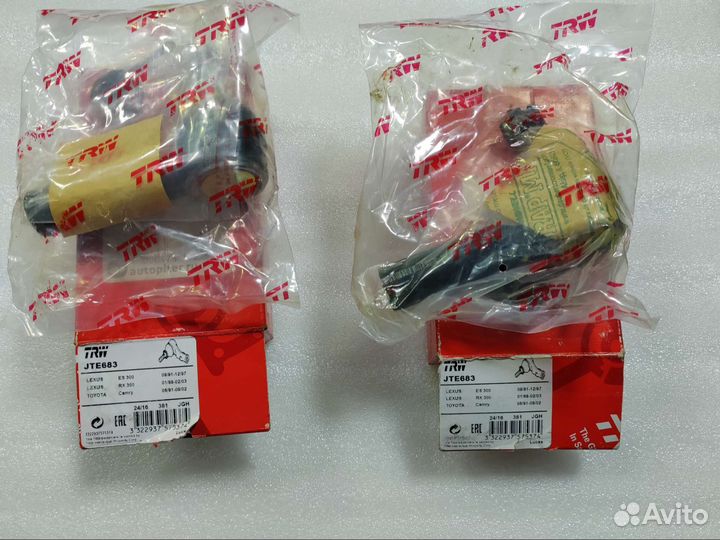 Рулевой наконечник TRW JTE 683. Цена за 2 шт