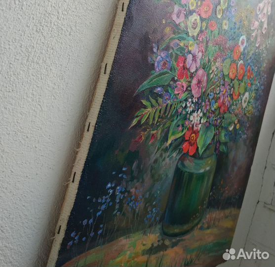 Картина маслом Букет 50*70 см