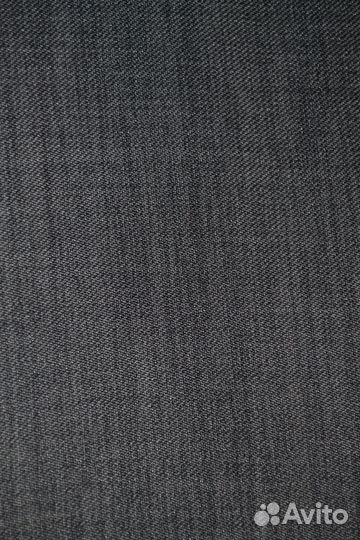 Костюм 42р, серый, матовый, школьный