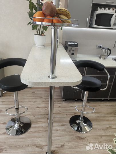 Барная стойка и стулья бу