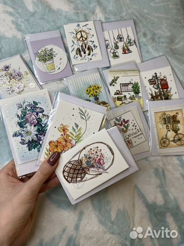 Набор открыток с конвертами