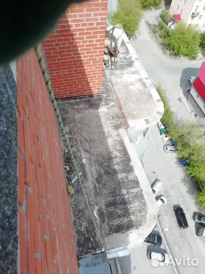 Устранение протеканий балконов, лоджий, кровли