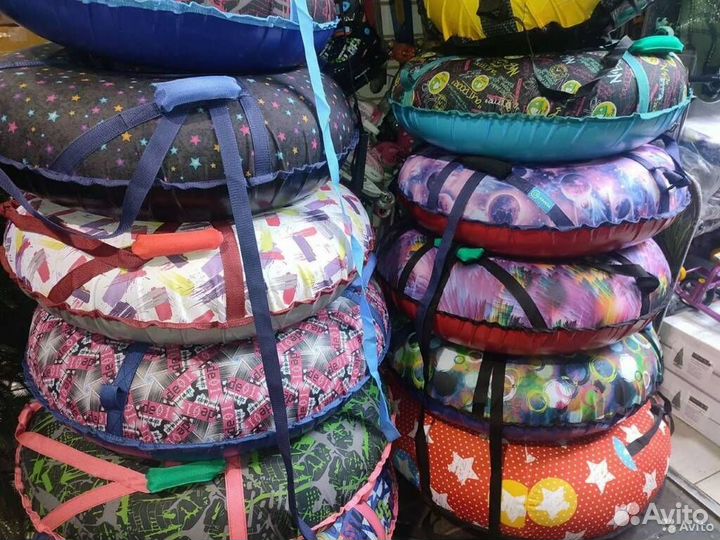 Тюбинг ватрушка усиленная