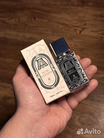 Стойкие Духи attar musk kashmir 25ml тестер