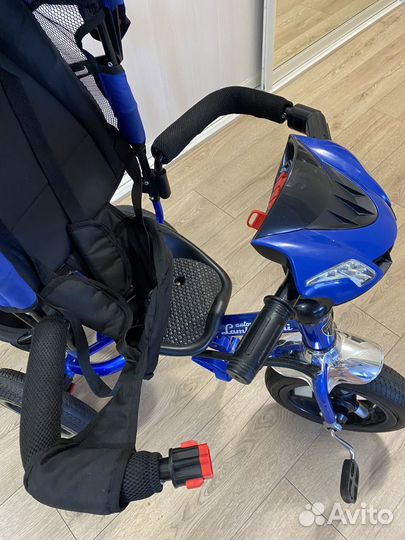 Велосипед-коляска с ручкой Lamborghini