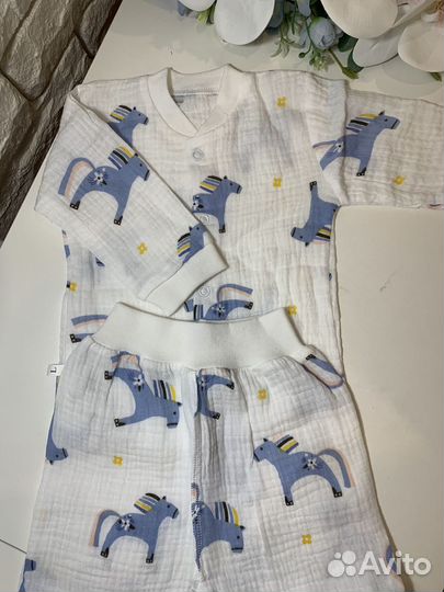 Детская одежда из муслина