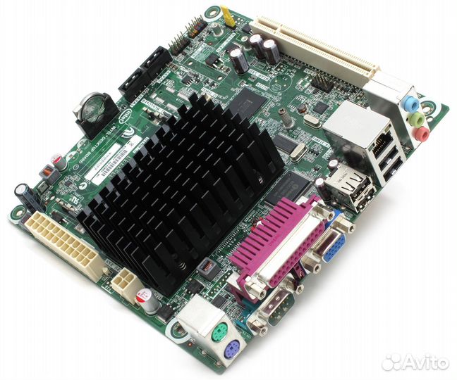 Материнка micro-itx atom+память+ssd