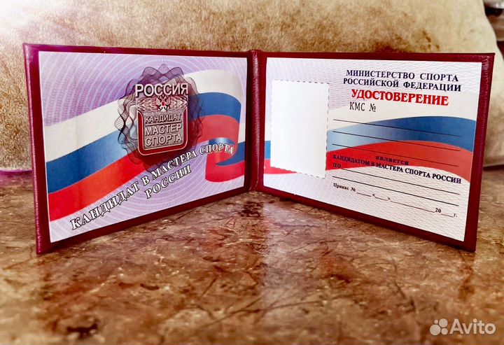Кмс, удостоверение кандидат в мастера спорта