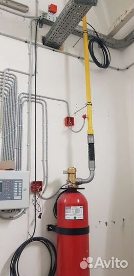 Монтаж пожаротушения, слаботочные сети