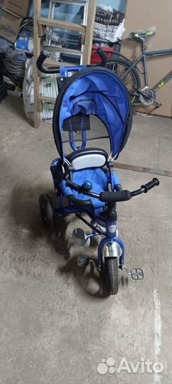 Трехколесный детский велосипед