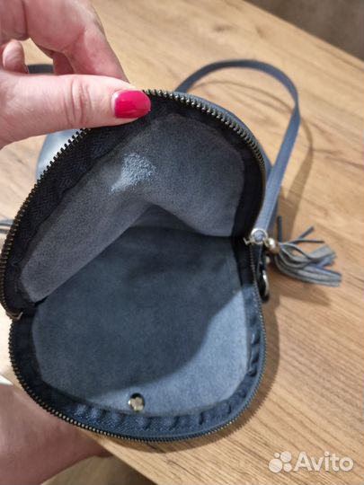 Сумка женская натуральная кожа кросс боди