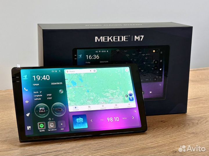 Магнитола Android Mekede M7 Pro 10 дюймов