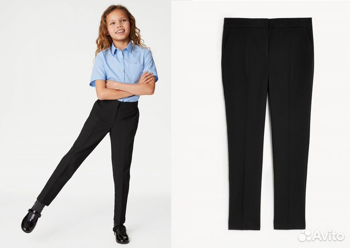 Девочке школьная форма m&s h&m George 140 152 158
