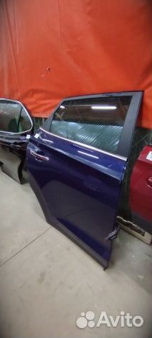 Дверь задняя правая Хёнде Тусан 3
