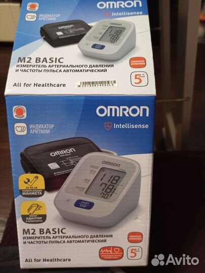 Тонометр omron m2 basic