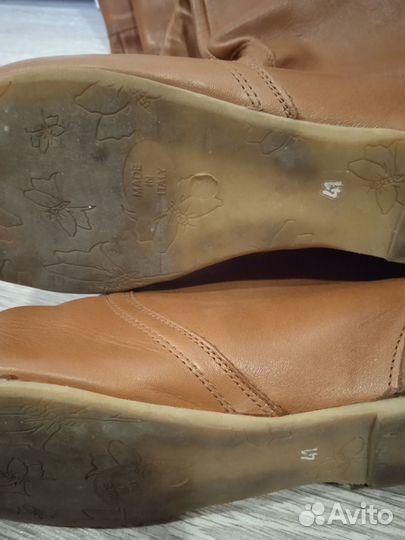 Сапоги натуральная кожа