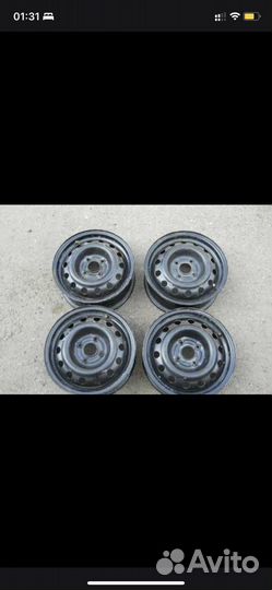 R15 диски 4/100 бу на семейство GM