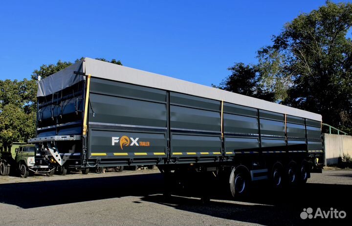 Полуприцеп зерновоз FOX Trailer Зерновоз-бортовой 3+1, 2024