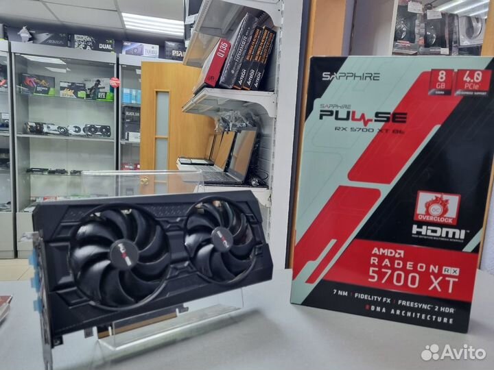 Видеокарта Sapphire RX5700 XT pulse 8Gb